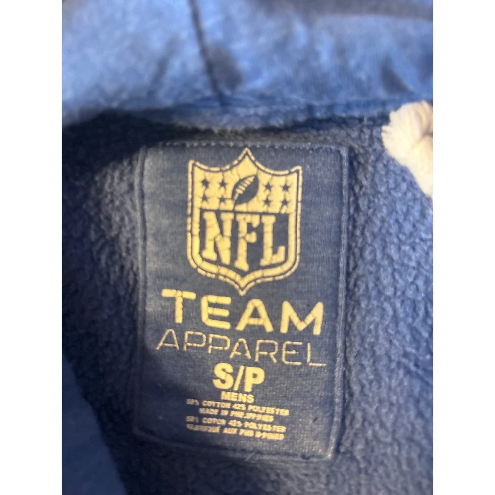 NFL New York Giants Hoodie Mens Large Blue Good Graphic Pullover Sweatshirt - Picture 11 of 13